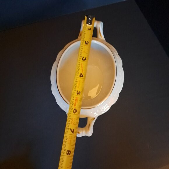 Arcadian Porcelain Fine China Old Rose Sugar Bowl Lidded Floral - Picture 14 of 15